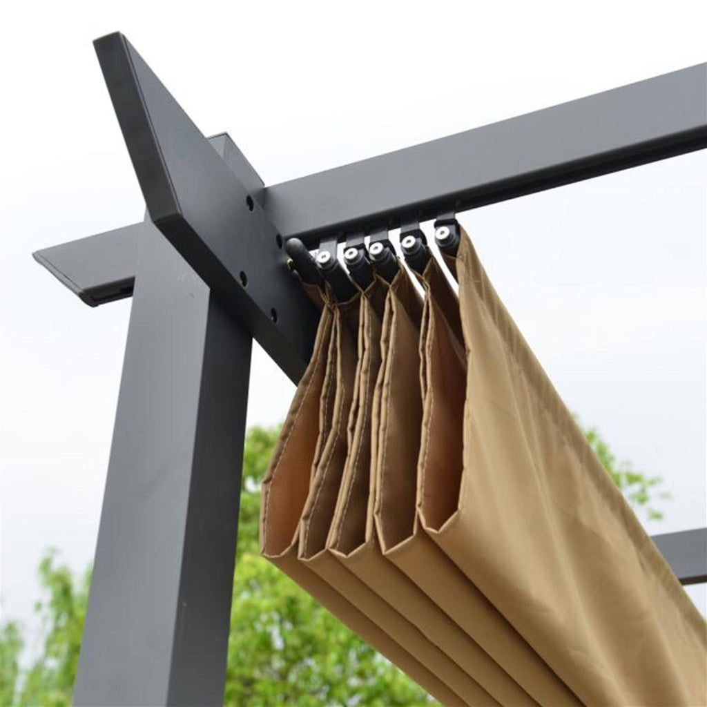 Sand 13 x 10 Feet Pergola Canopy Fabric Replacement J587557