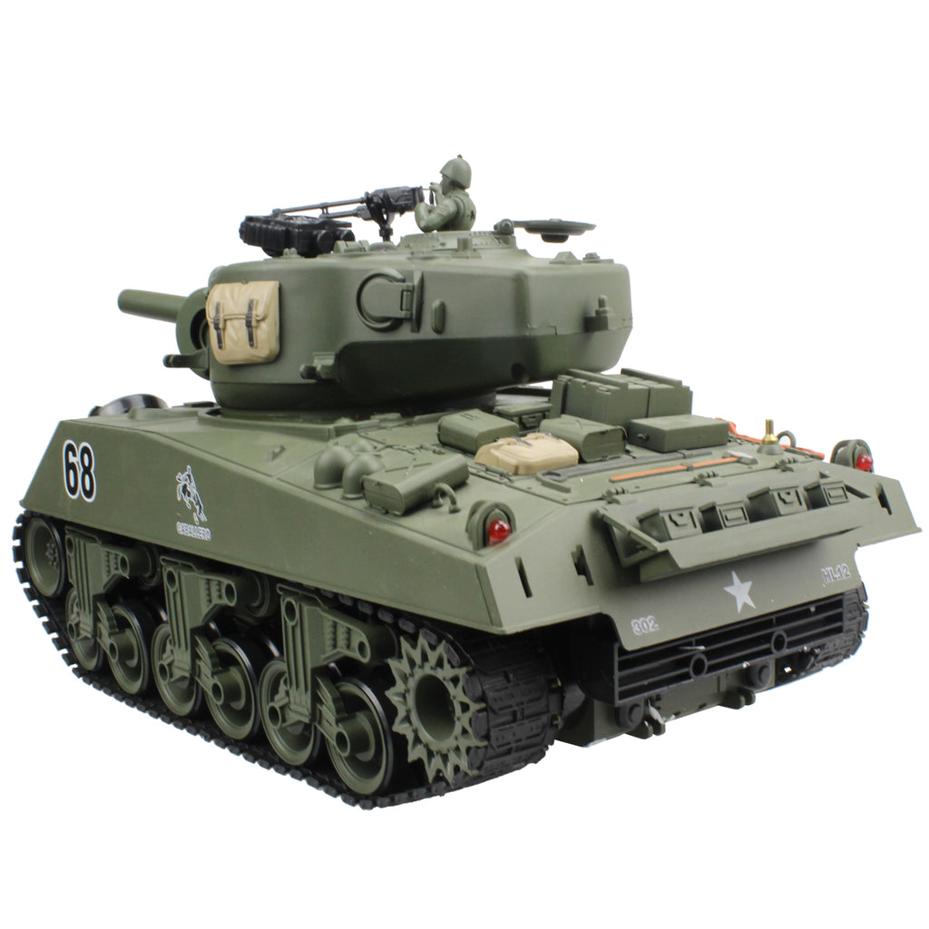 1/20 RC Shooting Ball Tank Toys with 100 BB Bullets M190096