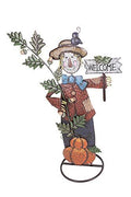 Metal Scarecrow Yard Stake K9739