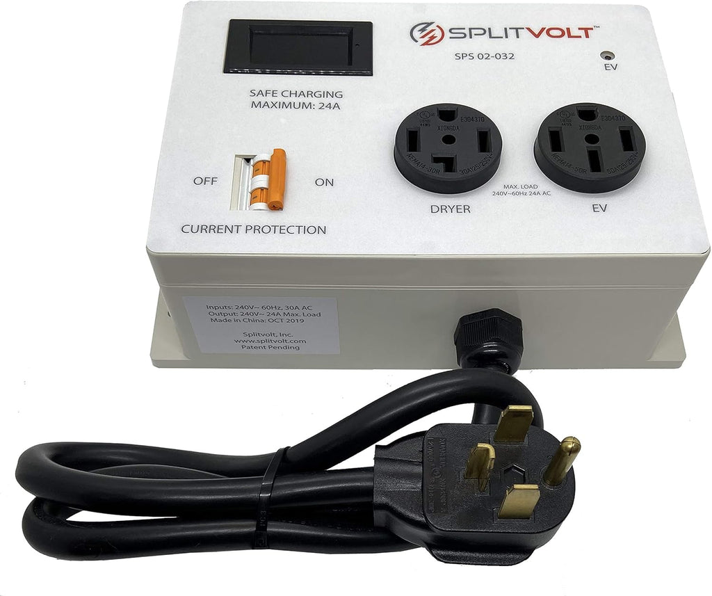 NEMA 14-30/14-50 Splitter Switch, 24 Amp, 240V T3916