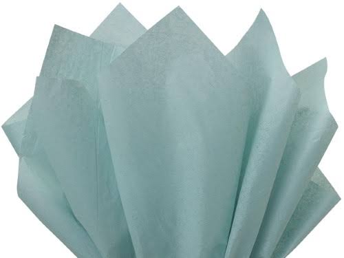 Solid Blue Haze Tissue Paper 15 x 20 Sheet Half Ream M669143