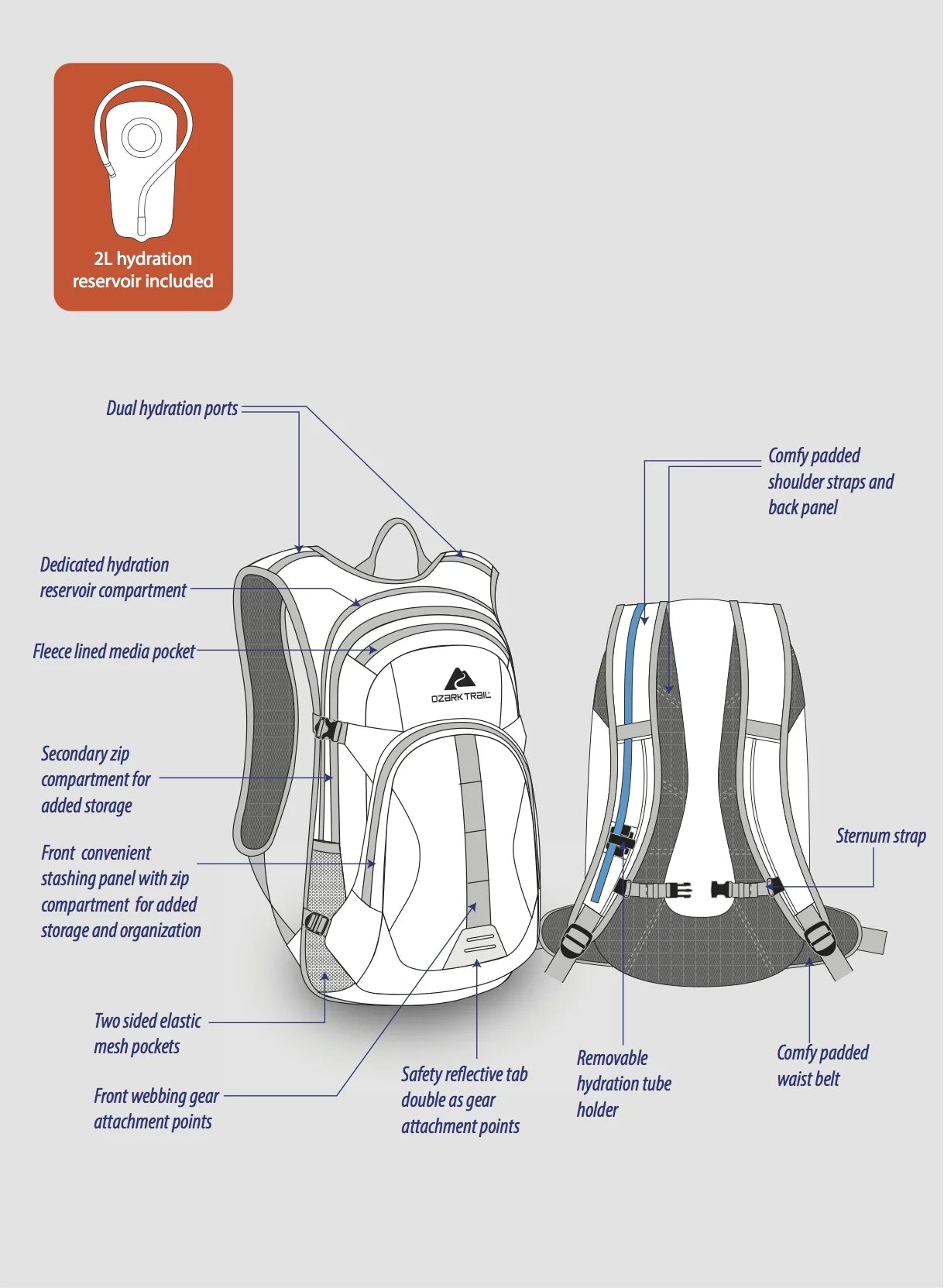 23L Hydration Pack P96662