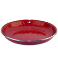 Solid Red Pasta Plate Set of 4 Q952